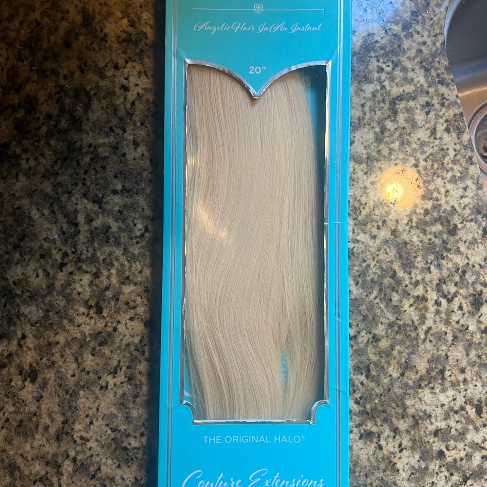 Cream Sleek Long Hair Extensions